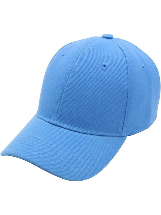 Unisex Sky Baseball Toggle Cap Classic Imported Adjustable Plain Hat